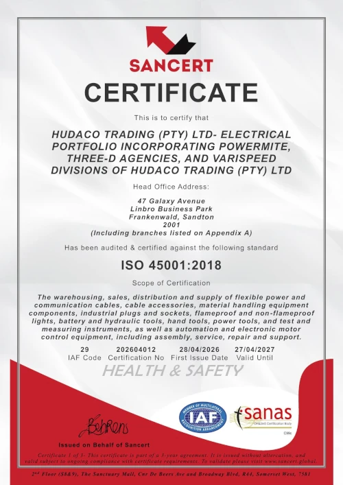 ISO 45001:2018